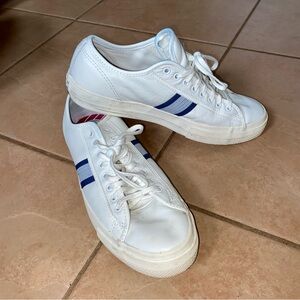 CONVERSE LEATHER OX EGRET NAVY